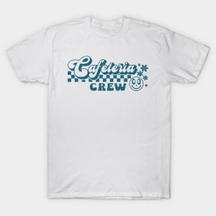 Cafeteria Worker Food Service Typography T-Shirt